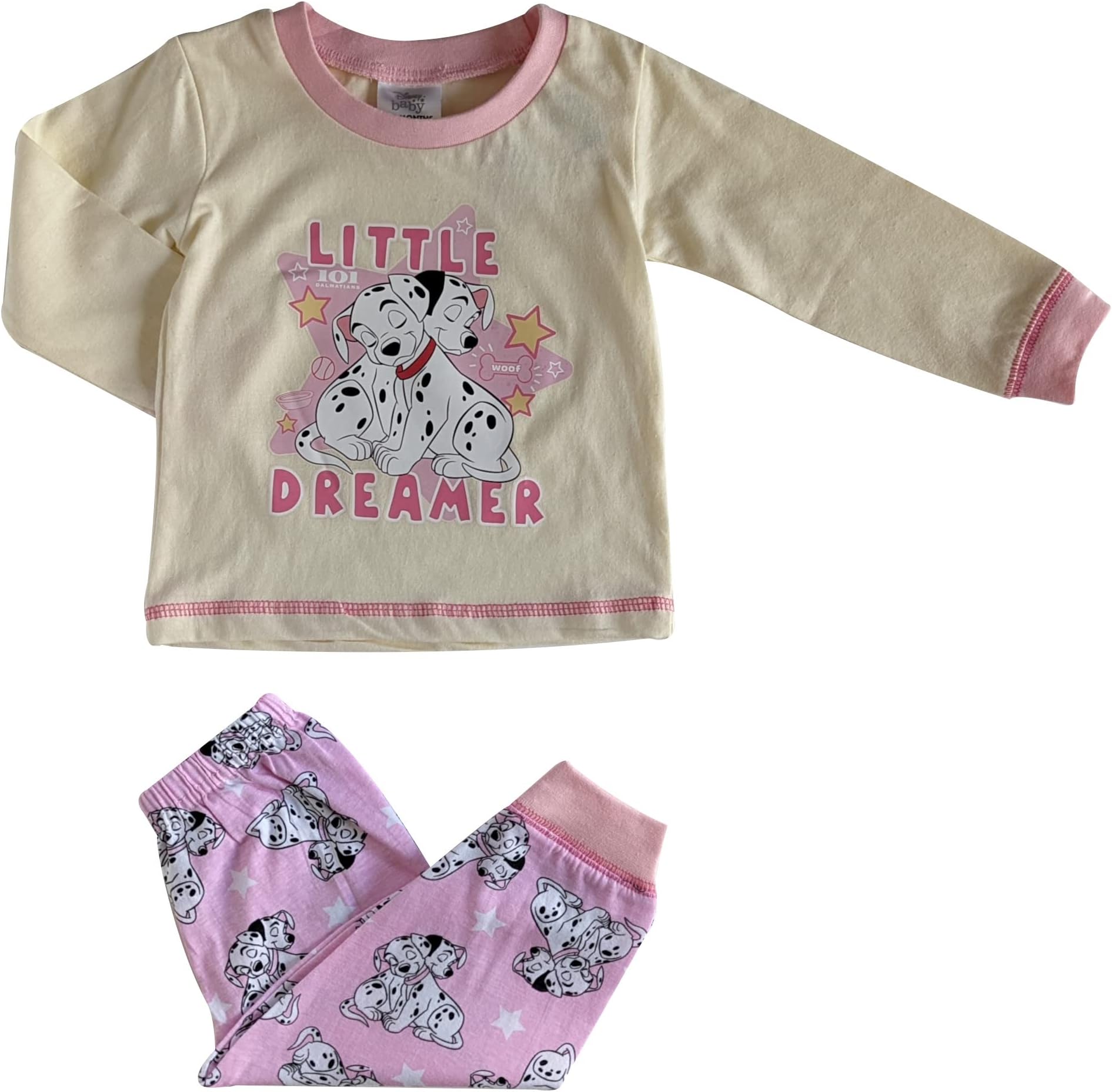 DisneyInfant Girls 101 Dalmation Pyjamas - Sizes 6 to 24 Months