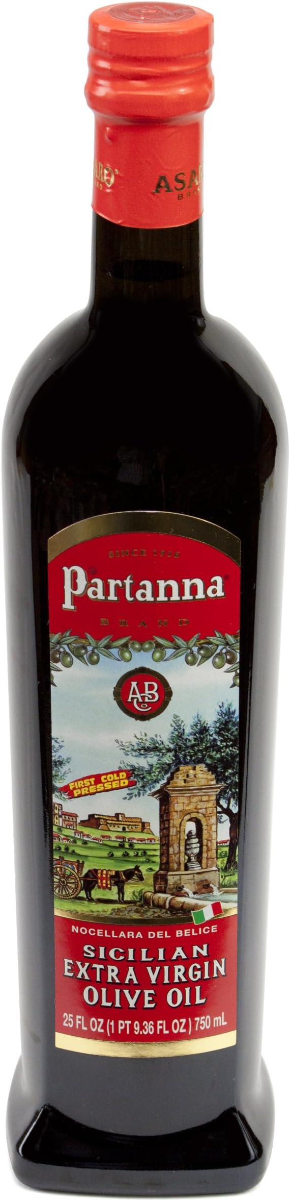 Sicilian Extra Virgin Olive Oil, 25 Ounces