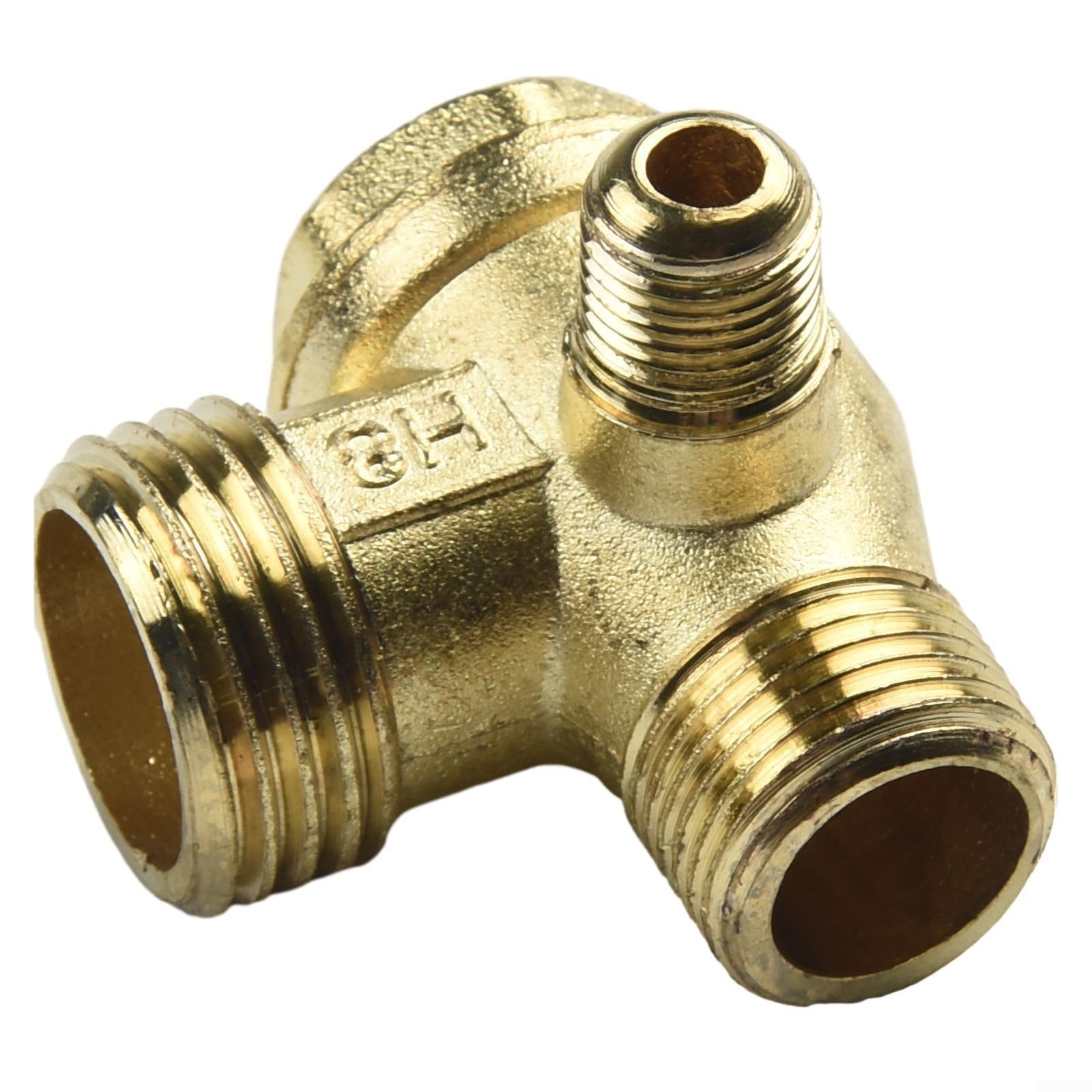 Tubo di scarico 200 mm con valvola di ritegno in lega di zinco per compressori