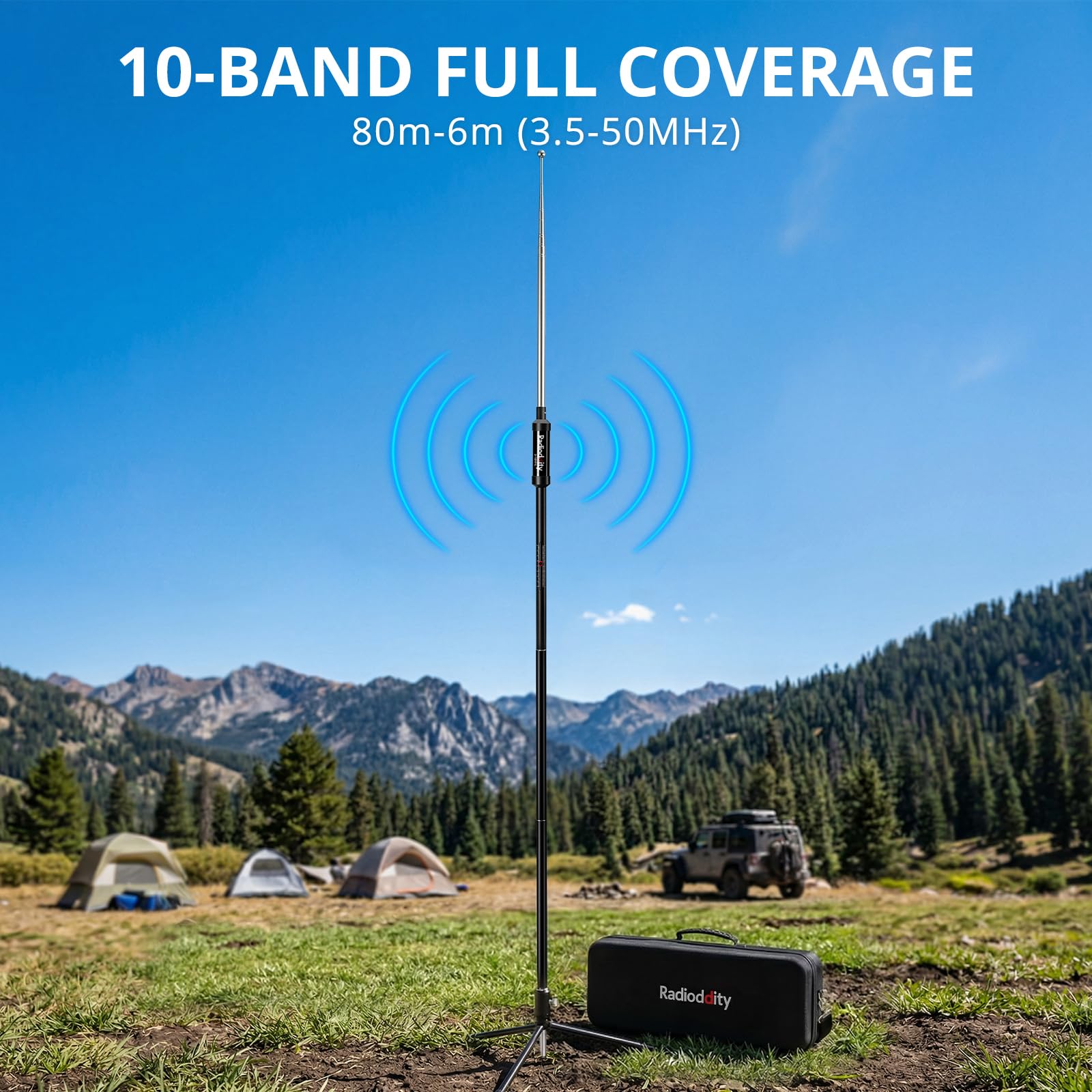 Radioddity Antenne RF Portable HF-010