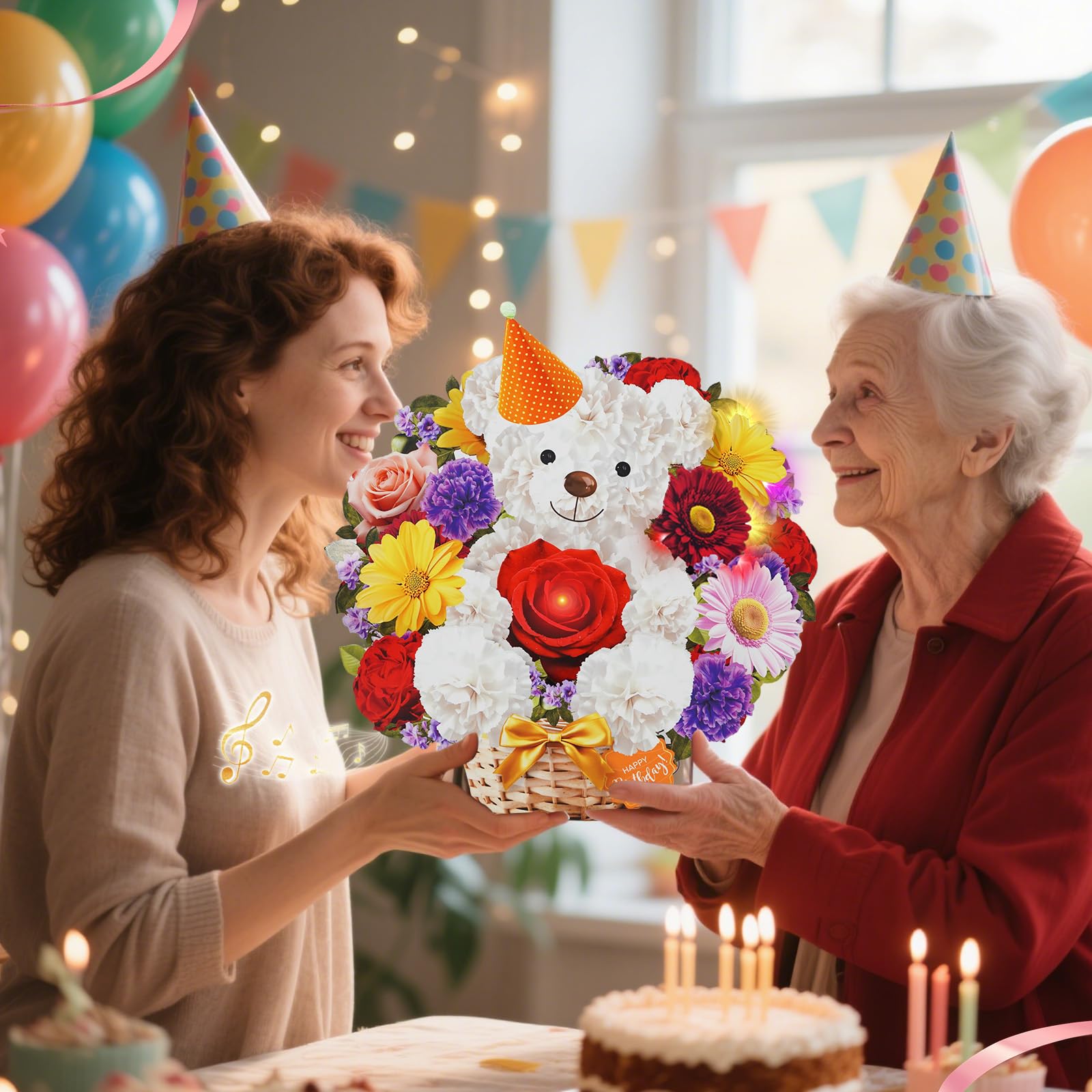 Amazon.com : MZD8391 Birthday Cards with MUSIC & LIGHTS