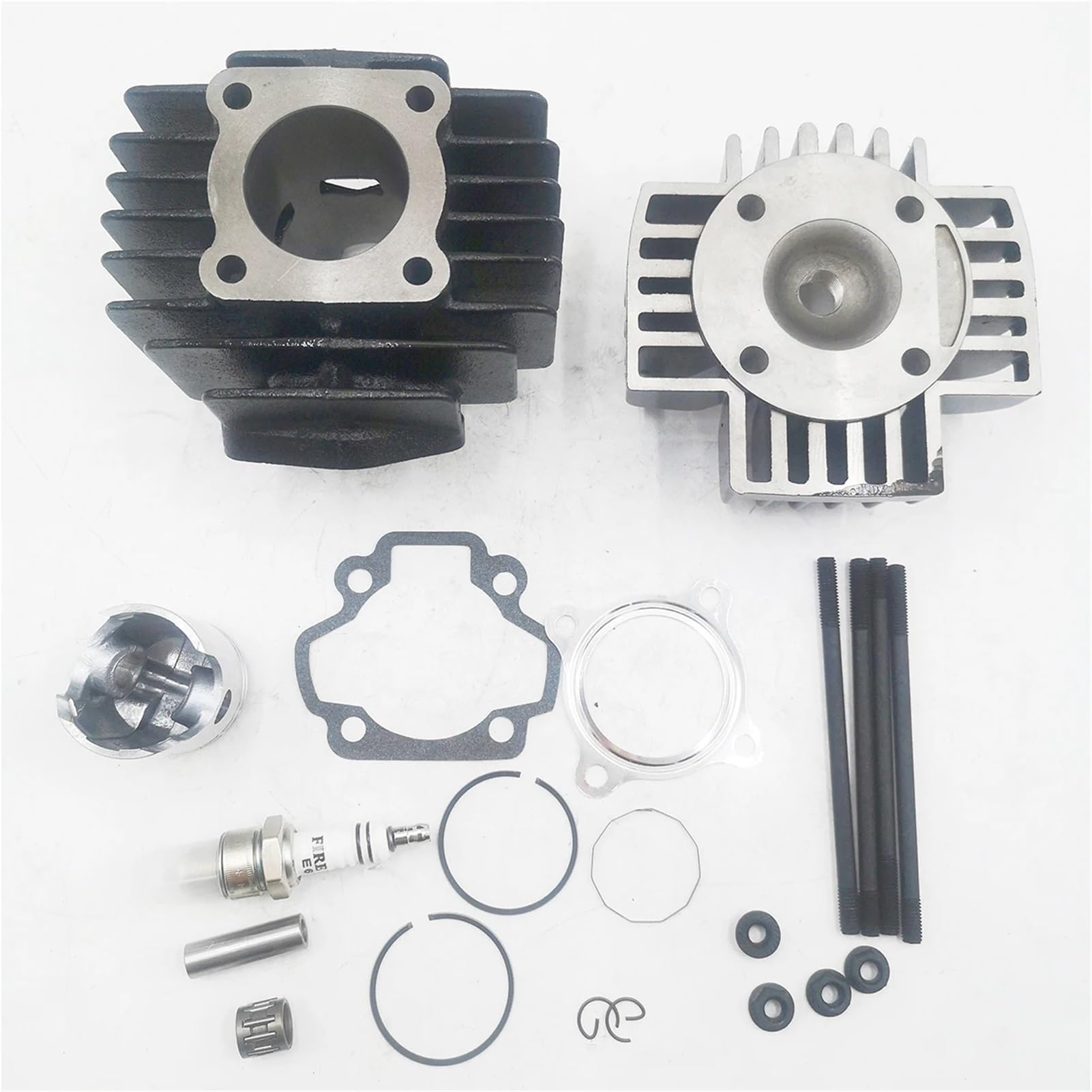 Kit Guarnizione Testa pistone for Yamaha PW 50 PW50 QT QT50 60CC Kit Big BORE Set Guarnizione PISTONE for Testa