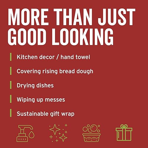 Miniatura 6 de Nipply - Toalla de cocina navideña