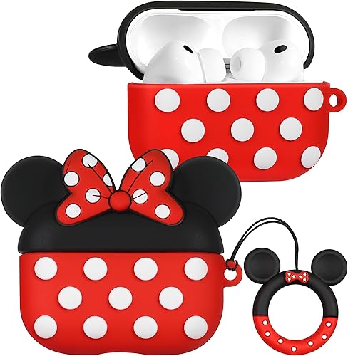 Miniatura 11 de Joyleop Funda para Airpods Pro 3 – Linda y divertida para mujeres, niñas, niños, femenina, diseño de dibujos animados 3D Kawaii Winni, funda