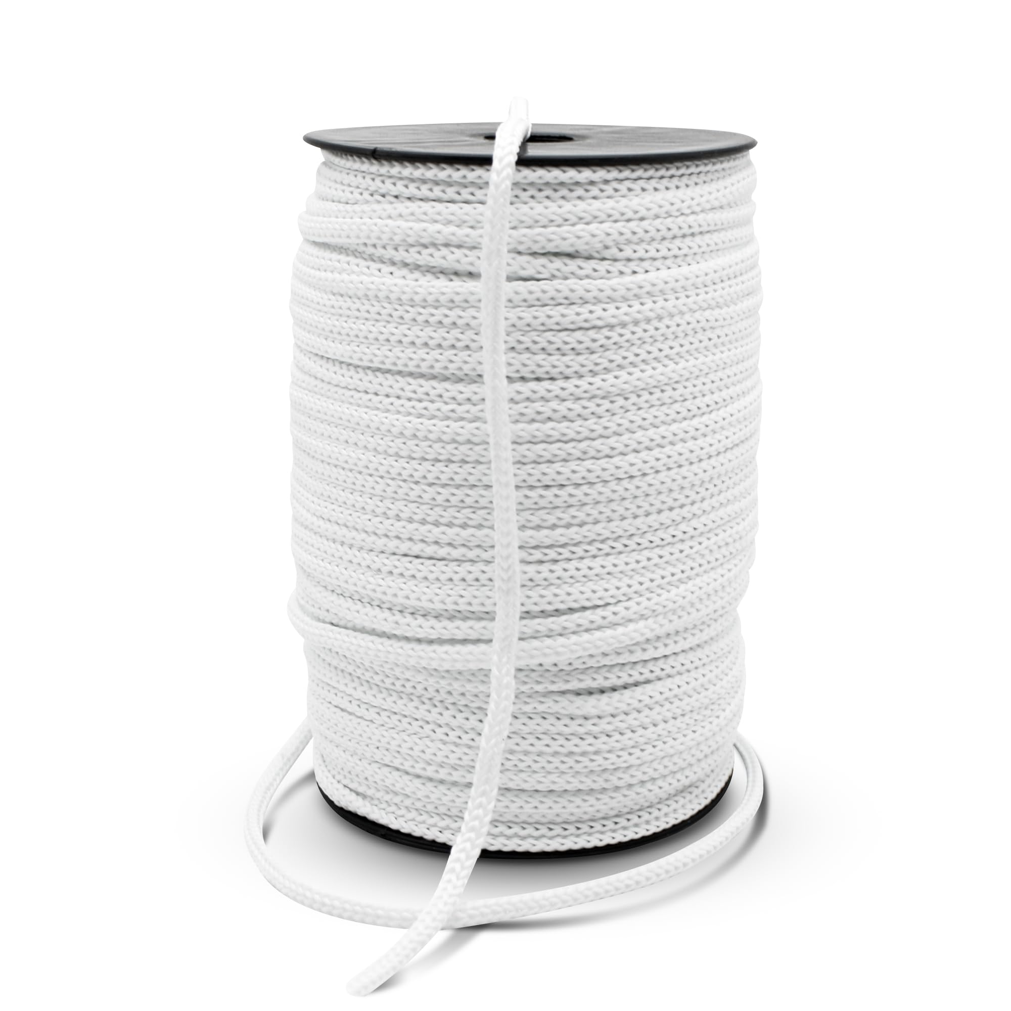 DOJA Barcelona Rope Spool 100 m White Cords 6 mm Diameter Polyester Durable Paracord Cord for Laces Sports Shoes Tennis Shoes Bags Backpacks Bracelet - Image 2