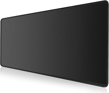 KTRIO Large Gaming Mouse Mat 800 x 400 mm, Black XL Desk Mat
