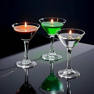 3-Pack Mini Espresso Martini Scented Candle Set, Unique Aromatherapy Candles Gifts for Women Men Wife Friends Coffee Lover, Bar Cart Home Decor