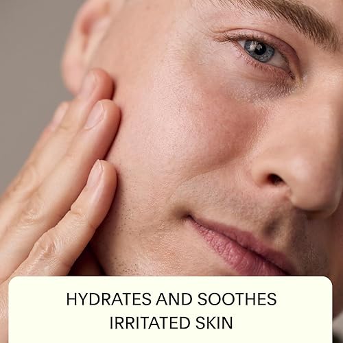 Miniatura 4 de Leaf Shave  Suero calmante con gotero reutilizable - Aceite facial totalmente natural para calmar el enrojecimiento, calmar la irritación e hidratar