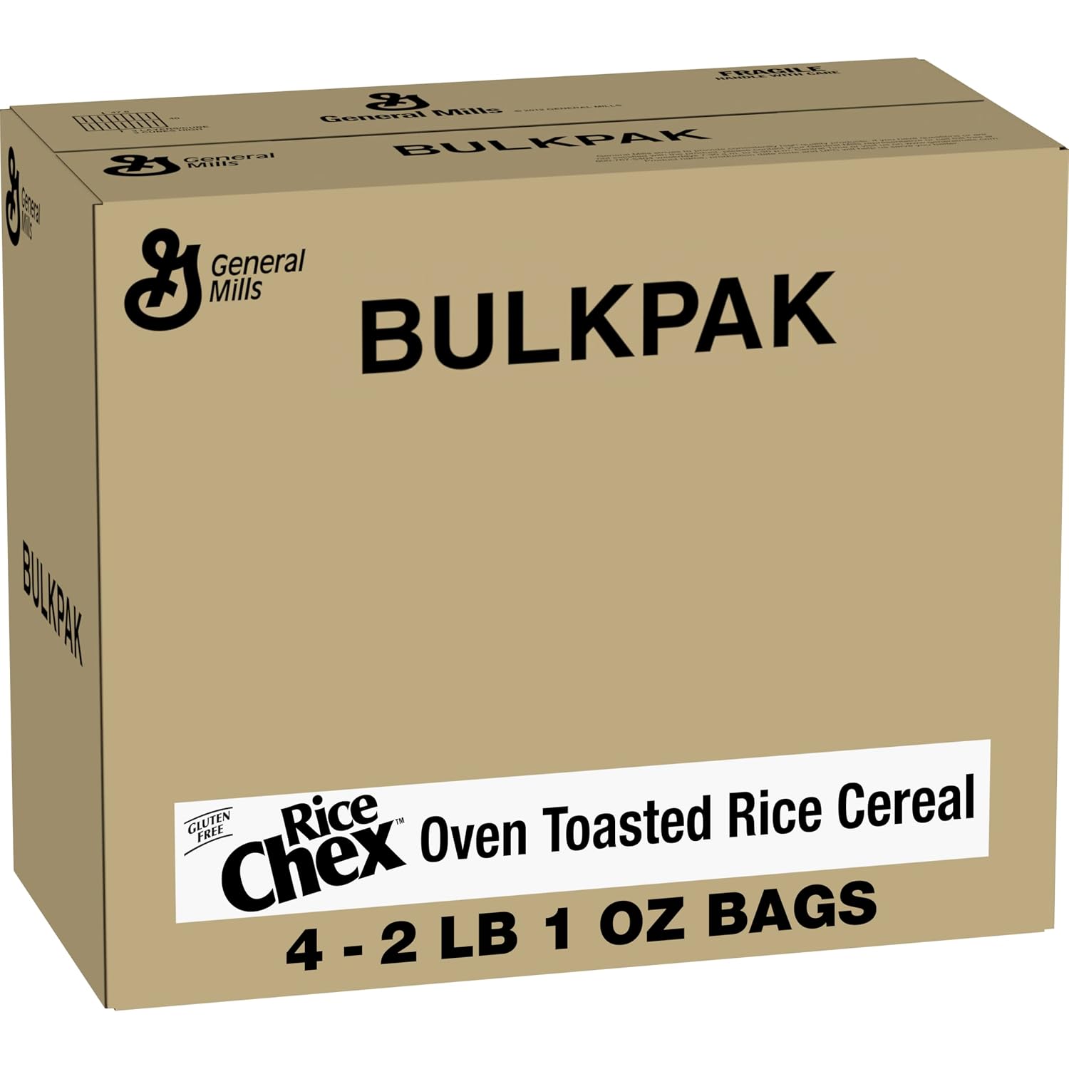 Rice Chex Cereal Bulkpak, 33 Oz (Pack of 4)