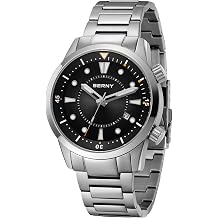 BERNY Diving Watch for Men Mechanical Automatic Wristwatch 200M Waterproof