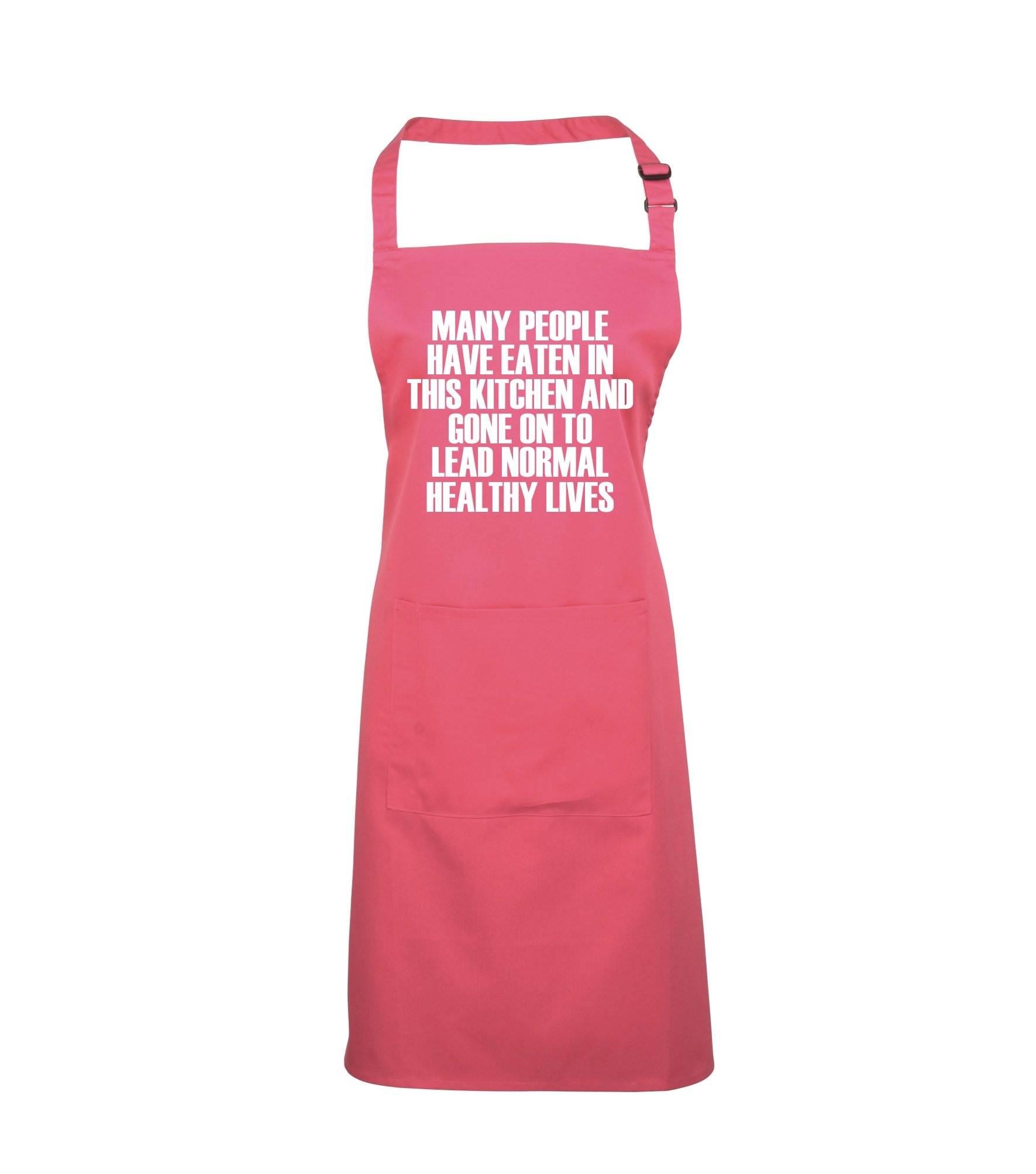 Edward Sinclair Fuchsia Many People Have Eaten In This Kitchen And Gone On To Lead Normal Healthy Lives' Apron