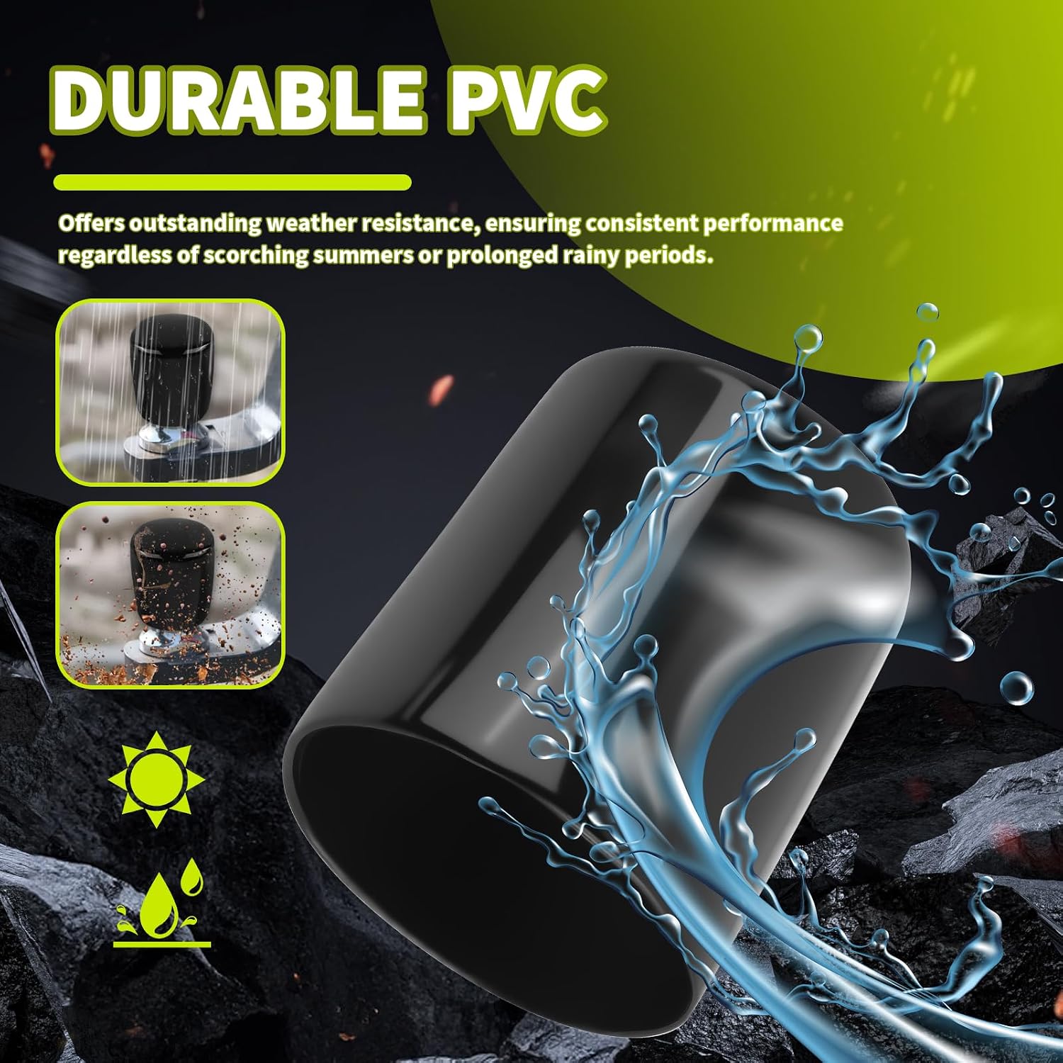 3PCS Trailer Hitch Ball Cover Kit,Multi-Size Trailer Ball Cover Provides Dust and Waterproof Protection for 1-7/8" 2" 2-5/16" Hitches Balls,Essential Trailers Balls Hitch Covers