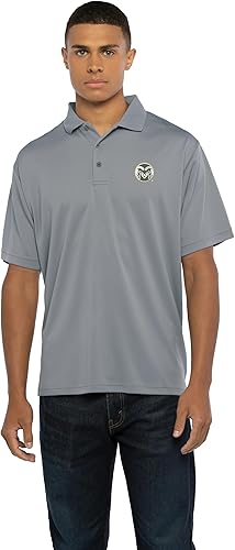 Miniatura 125 de Vantage Apparel NCAA Mens Men's Collegiate Polyester Mesh Team Icon Polo