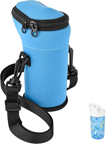 Xxerciz Soporte para botella de agua con correa para botella de agua CamelBak de 14 onzas para niños, bolsa de neopreno aislada, bolsa de transporte disponible en Yaxa Peru