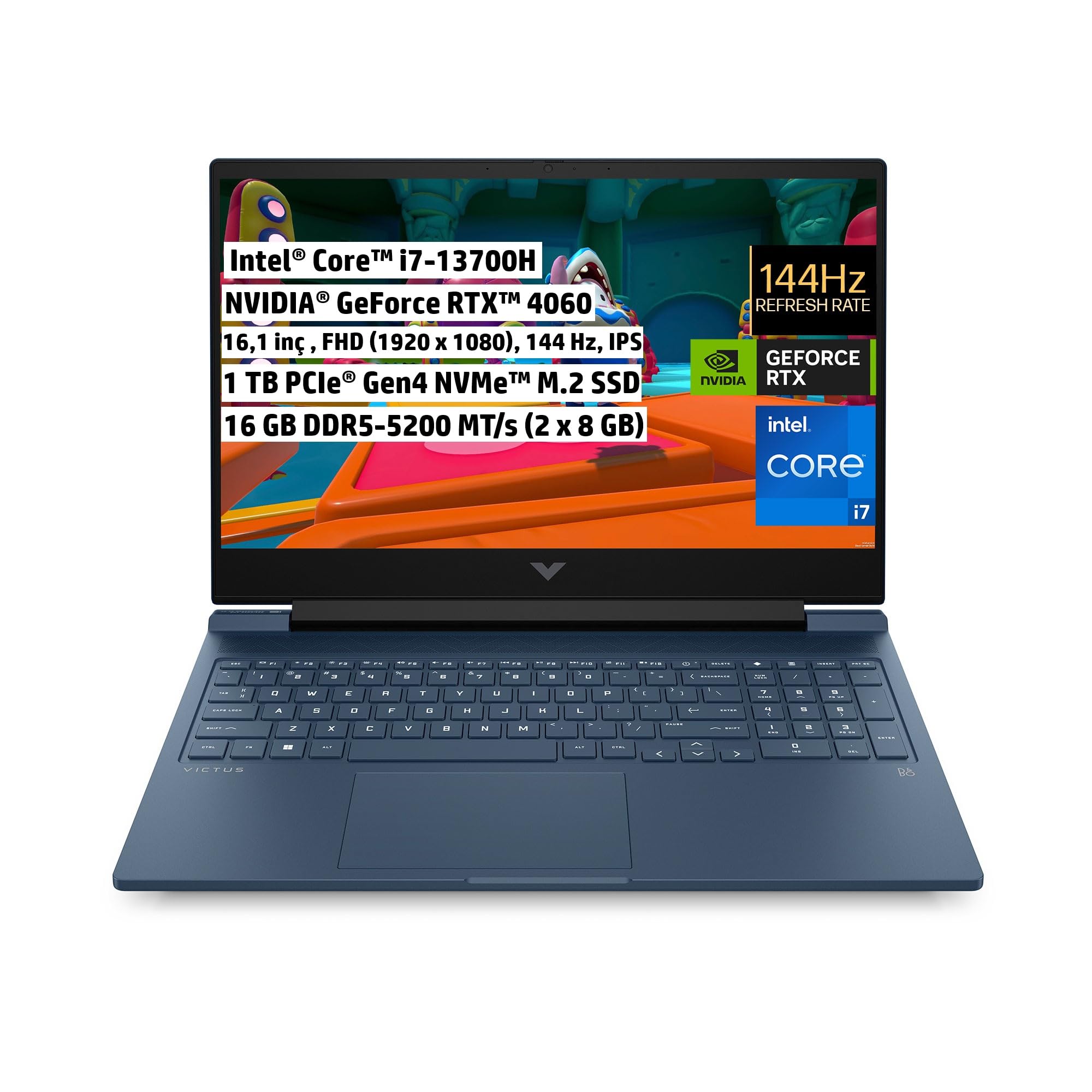 HP Victus | Intel Core i7-13700H | 16 GB RAM | 1 TB SSD | NVIDIA