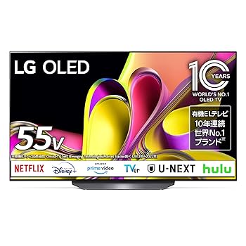 Amazon | LG 有機ELテレビ OLED55B3PJA 55V型 4Kチューナー内蔵