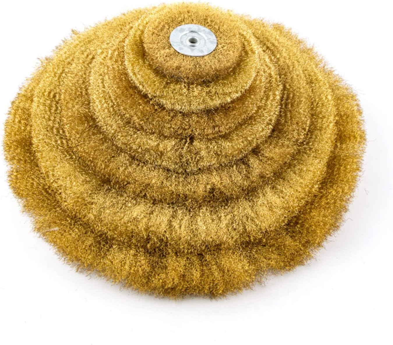 1pc 0.13mm Flat Brass Wire Wheel Brush 3" - 10" For Bench Grinder Polishing Abrasive Tool Metal Derusting Wood Deburring,200mmx25mm 1PC