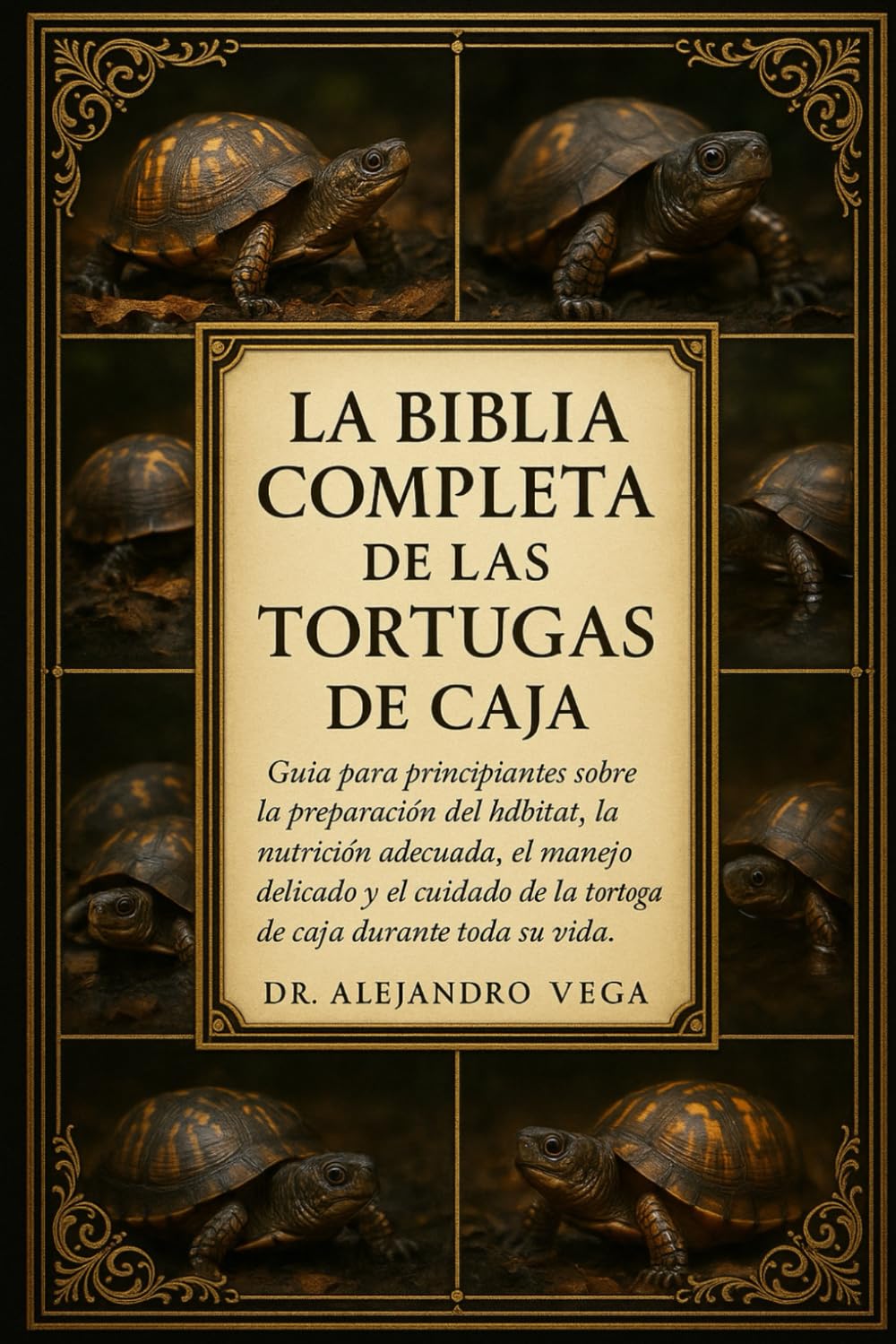 LA BIBLIA COMPLETA DE LAS TORTUGAS DE CAJA: Guía para principiantes sobre la preparación del hábitat, la nutrición adecuada, el manejo delicado y el cuidado de la tortuga de caja durante toda su vida.