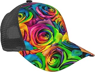 Gorra de béisbol casual de verano para exteriores, elegante gorra de papá, gorra unisex para deportes, fitness, correr, linda llama floral