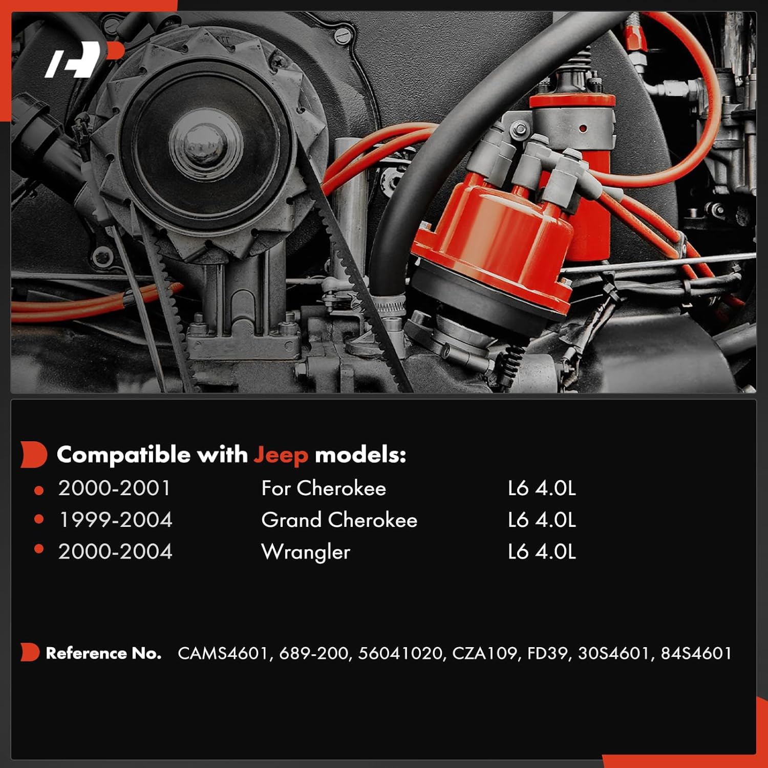 A-Premium Engine Camshaft Synchronizer Compatible with Jeep Grand Cherokee 1999-2004, Wrangler 2000-2004, Cherokee 2000-2001, 4.0L