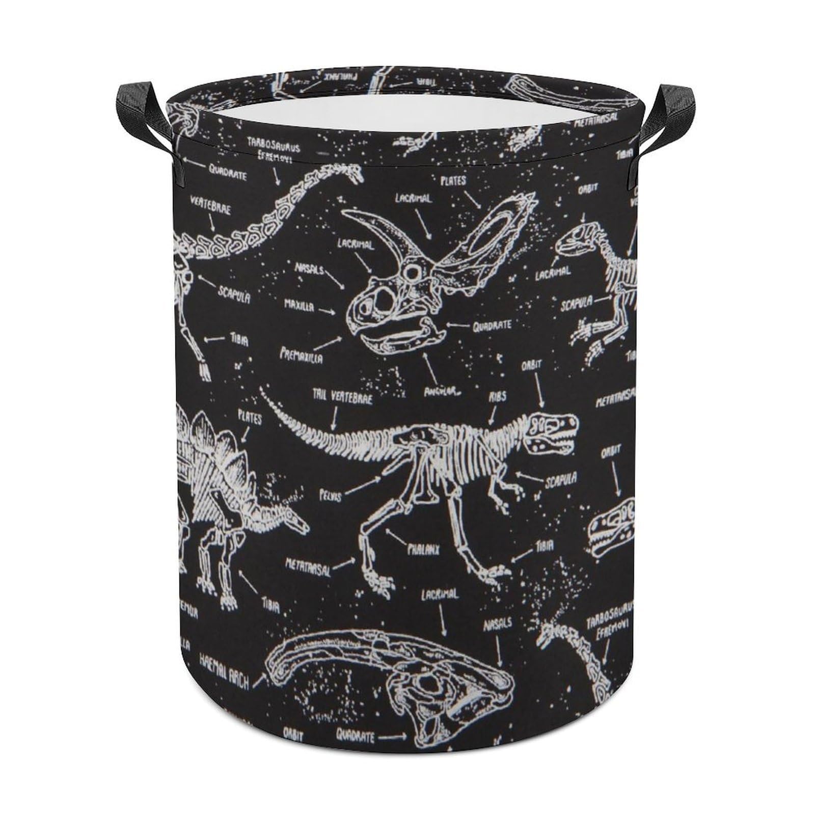 Lyfthologen Laundry Hamper, Jurassic Dinosaurs Laundry Basket, Washing Basket with Handle