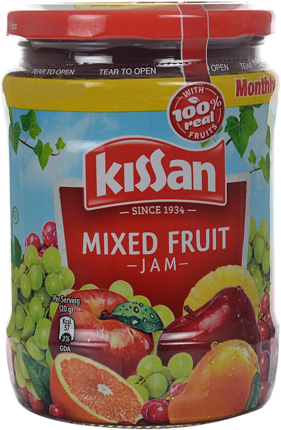 Jam - Mixed Fruit, 700 g Bottle