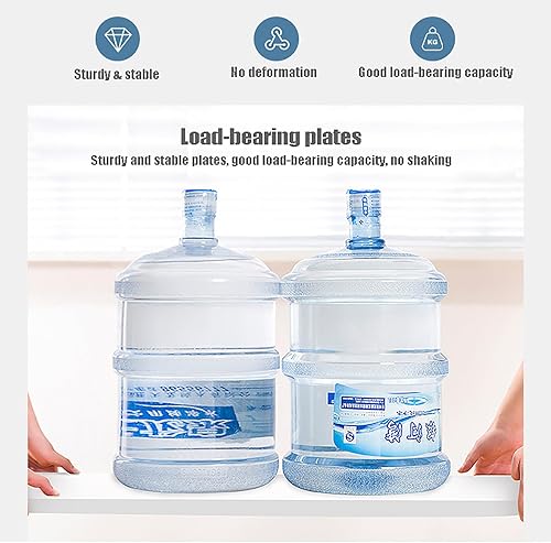 Miniatura 3 de HM&DX Estantería de madera, estante de exhibición independiente, bonita estantería, organizador de almacenamiento de cubículos, estantería de 5