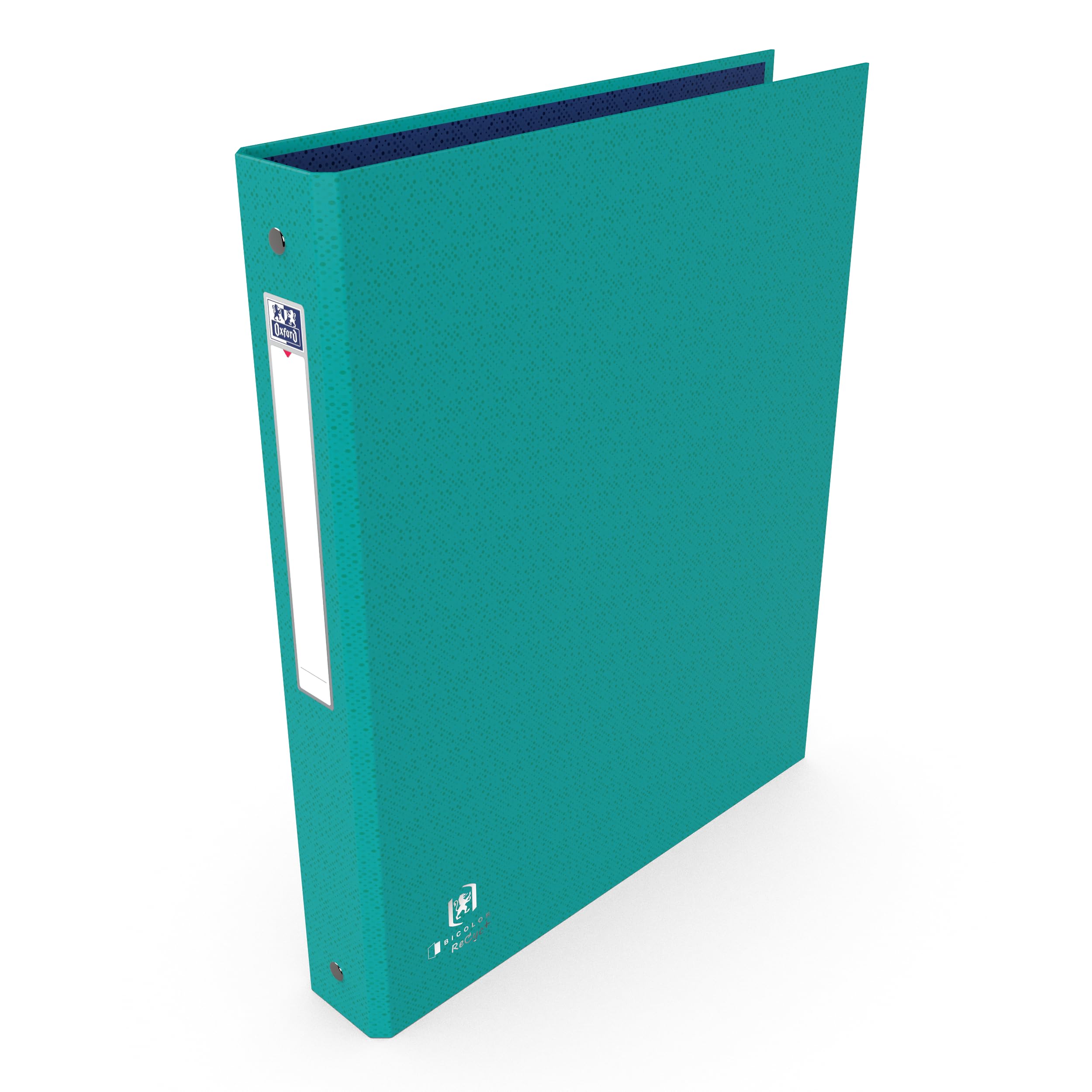 Image secondaire de Classeur A4 Bicolor Recycplus 40mm Oxford - Couverture Colorée et Résistante