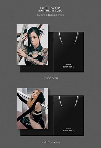 Miniatura 4 de Beneficio de preventa - DIGIPACK. BLACKPINK BORN PINK 2 álbum JISOO  JENNIE  ROSE  LISA - Ver aleatorio. K-POP SELLADO