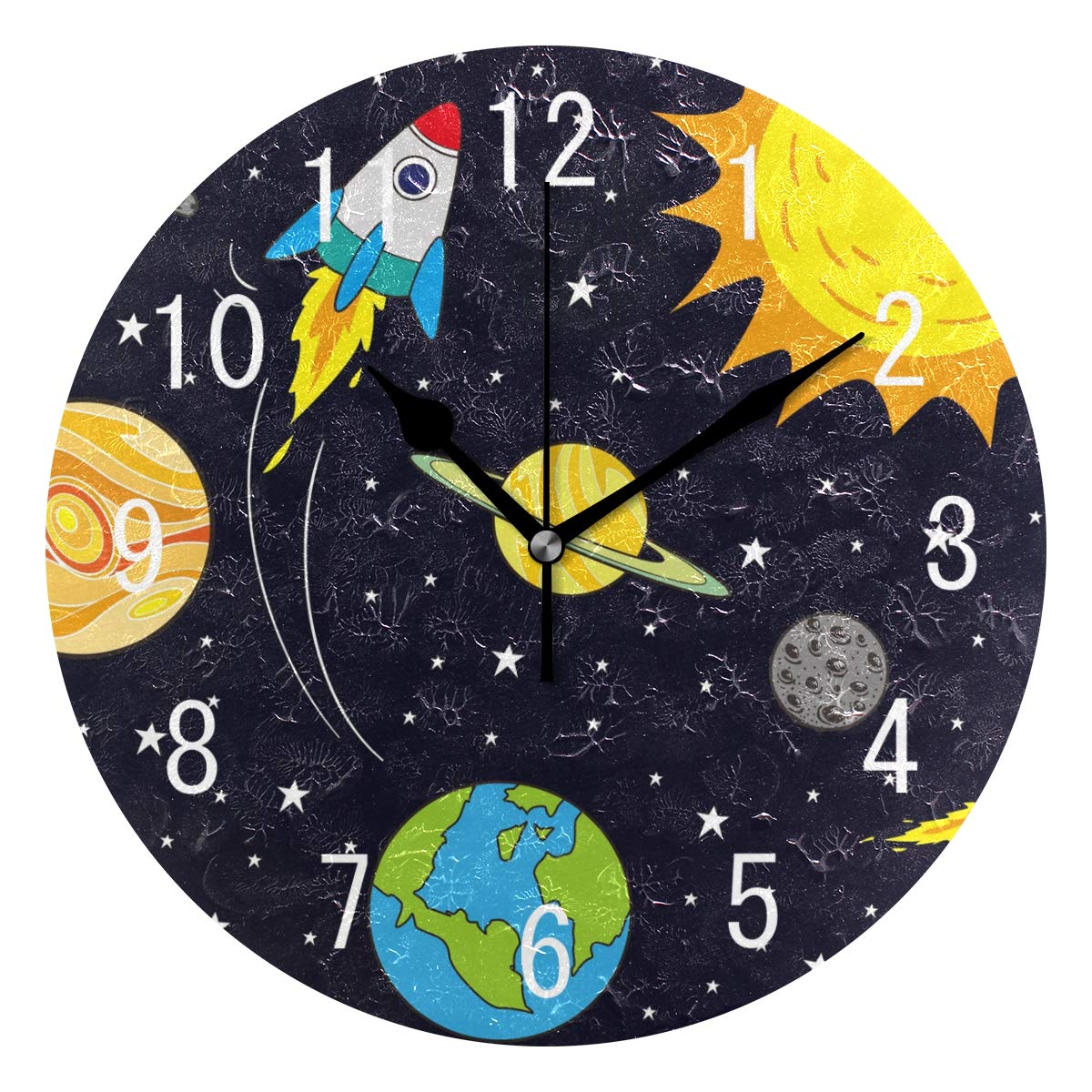 Solar System Wall Clock