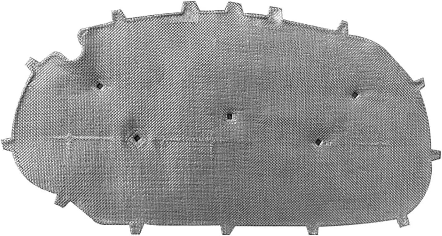 Automobile Insulation for Vw for Golf 6 for GTI Car Hood Engine Heat Sound Insulation Cotton Pad with Clamp Thermal Soundproof Cover Pad Mat