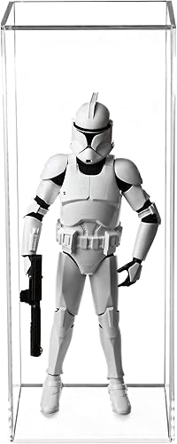 Miniatura 1 de Better Display Cases Vitrina de estatuilla de acrílico transparente para muñeca Bobblehead figura de acción o figura de juguete coleccionable