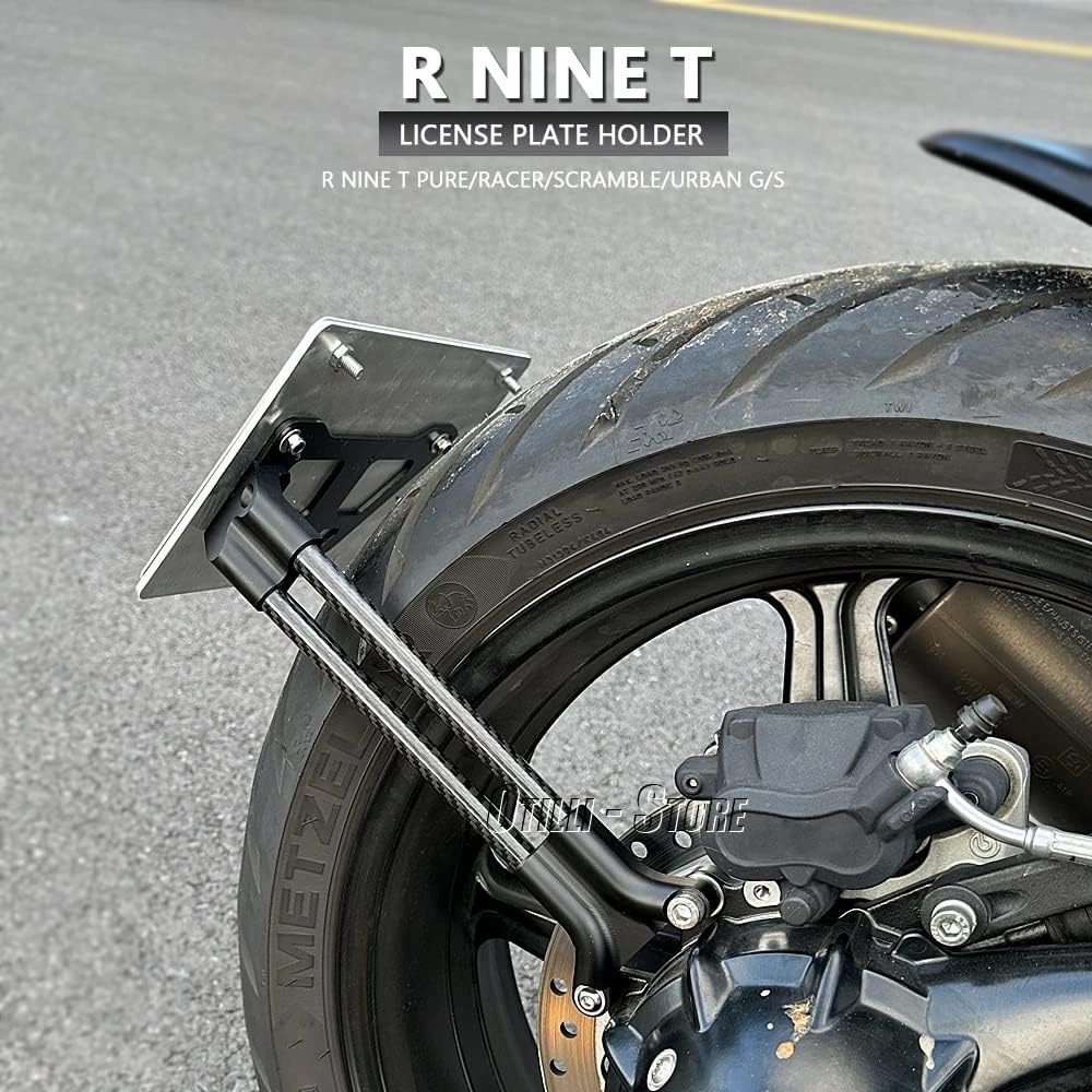 New Motorcycle Rear License Plate Holder Frame Bracket for BMW R9T Pure RNINET R Nine T NINET Scramble Racer R NineT Urban G/S