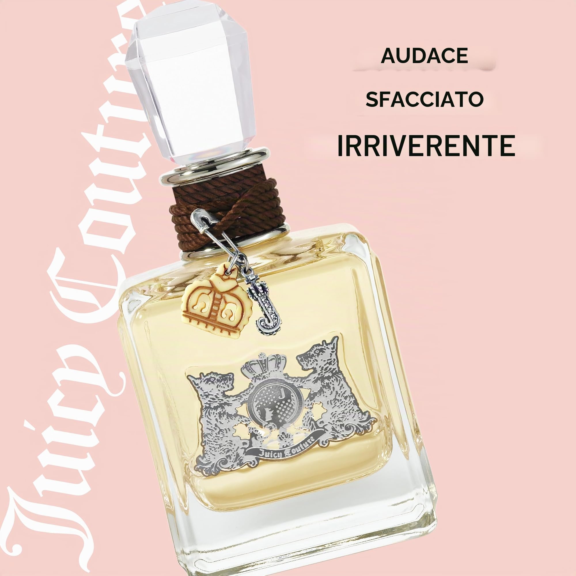 Juicy Couture - Juicy Couture Eau de Parfum, Dolce Profumo Floreale da Donna, con Note Fresche Tipo Anguria e Mandarino e Una Base Calda di Vaniglia e Patchouli, 100 ml