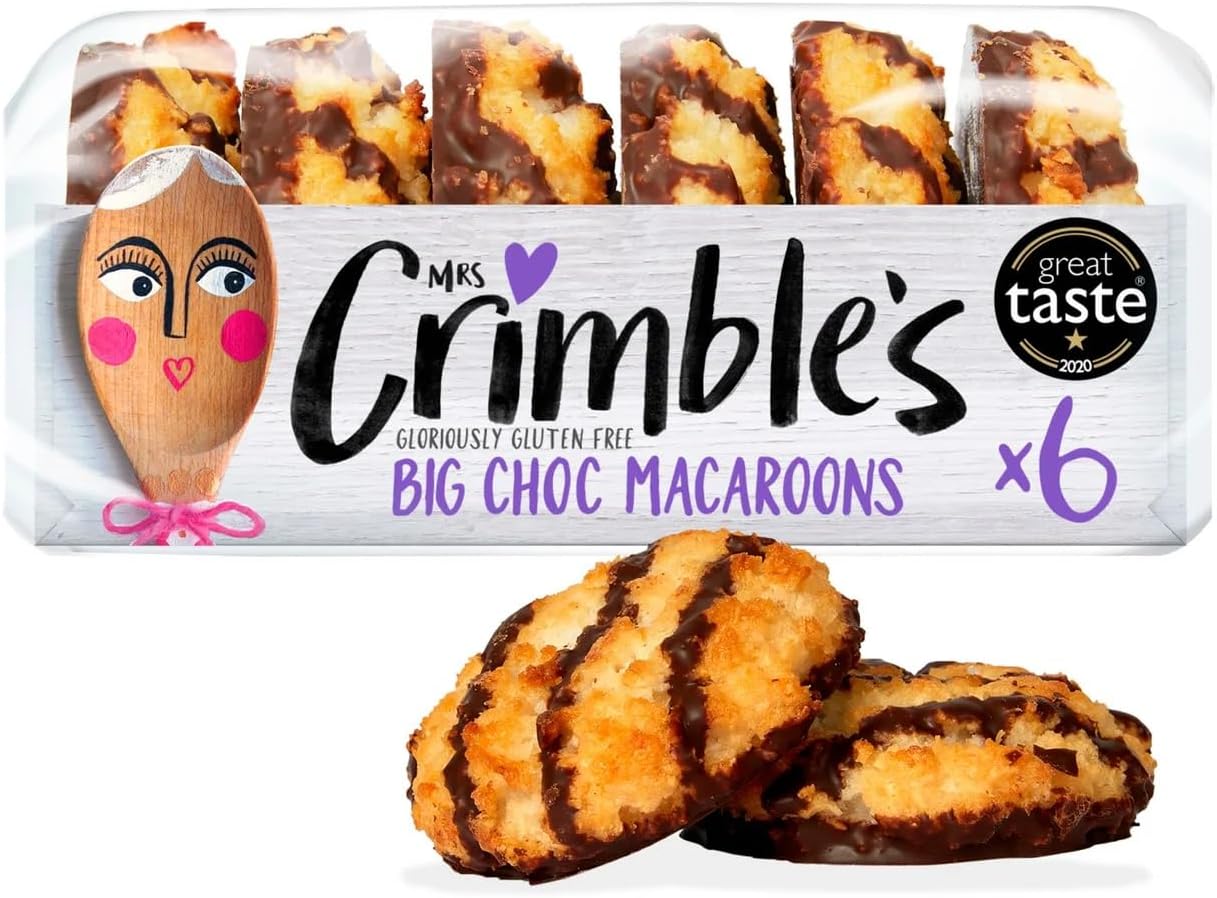 Mrs Crimble's Large Choc Macaroons, 225g