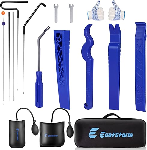 E EASTSTORM Kit de herramientas para coche de 16 piezas