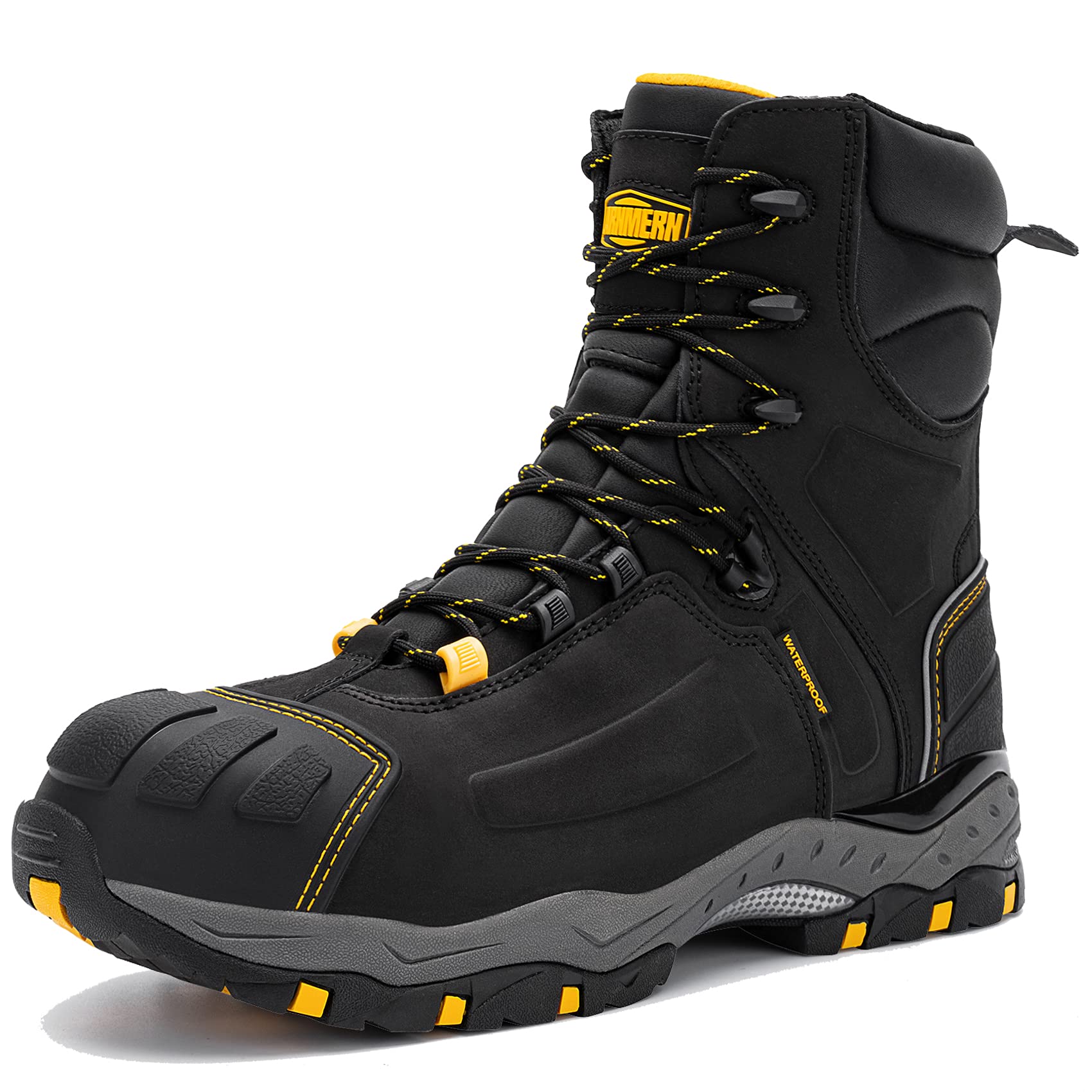 Buy Composite Toe Waterproof Safety Boots for Men Industrial