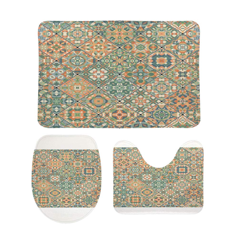 Tapis de salle de bain antidérapant lavable pour éviter les glissades