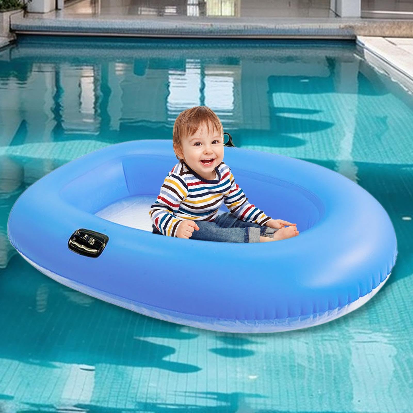 Barca Gonfiabile Piscina Canotto Con Fondo Trasparente 160x110cm Barca Gonfiabile Per Bambini Relax Galleggiante E Libero Per Spiaggia E Per Esplorazione E Attività Acquatiche