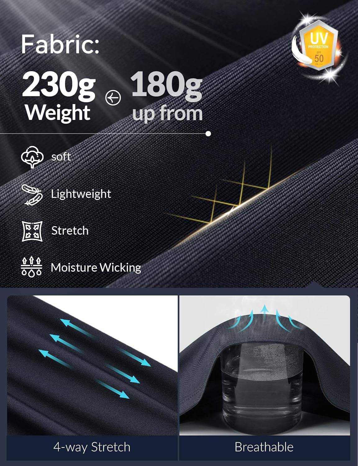 baleaf Women's 17" Golf Skirts 3 Pockets High Waisted Stretchy Tennis Athletic Skorts Workout Running Casual Summer - Image 7