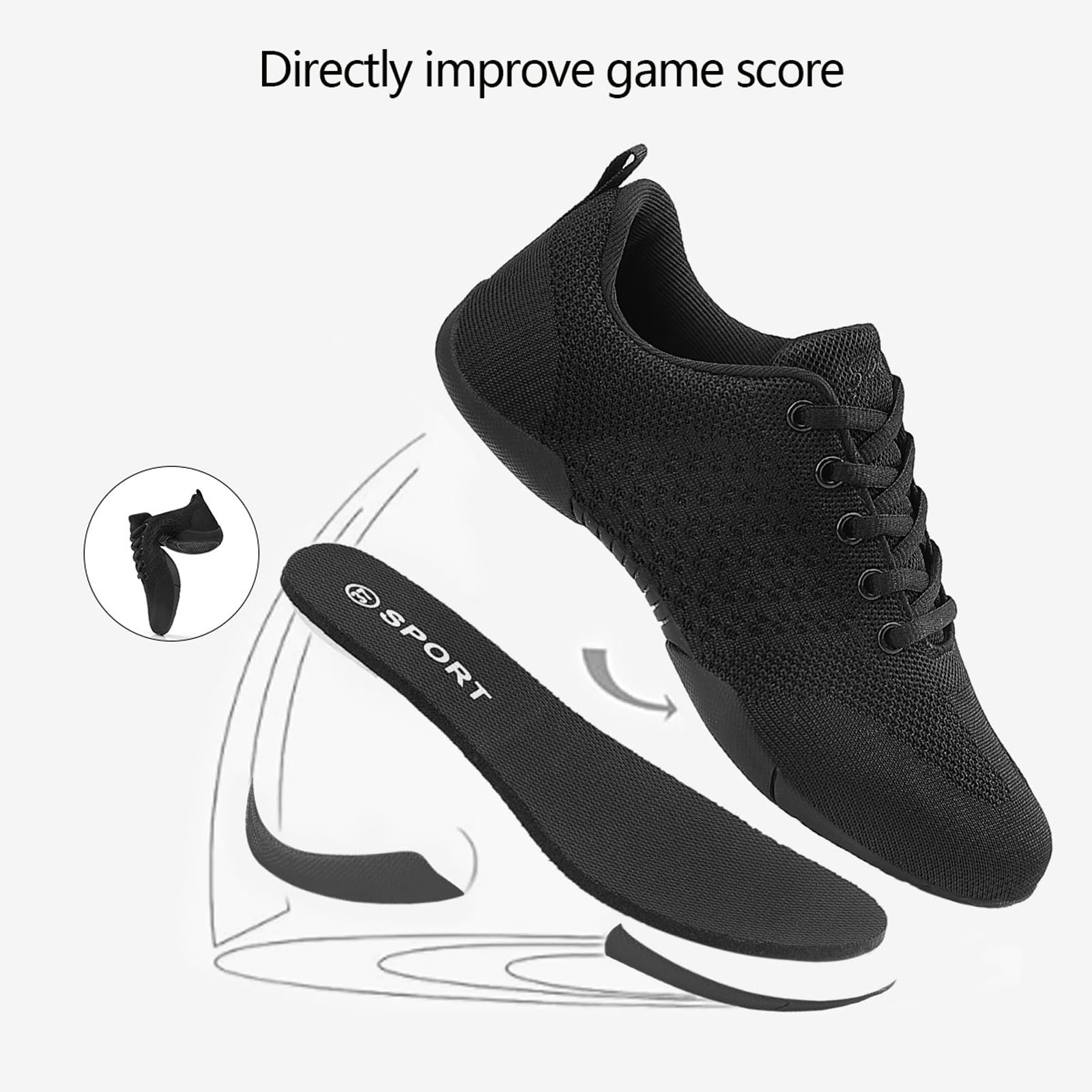 Cheerleading Schuhe Cheerleader Schuhe Kinder Tanzschuhe Damen Turnschuhe für mädchen Mesh Atmungsaktive Outdoor Fitness Training Sneaker