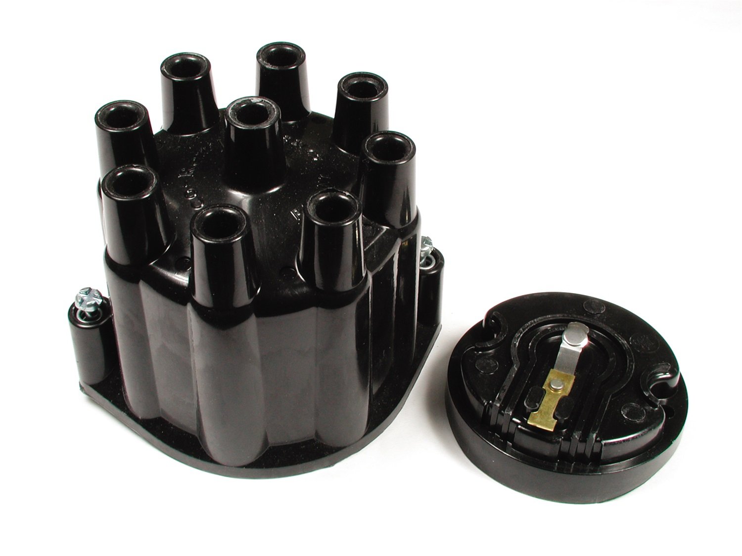 ACCEL 8124ACC Heavy Duty Distributor Cap and Rotor Kit - Black