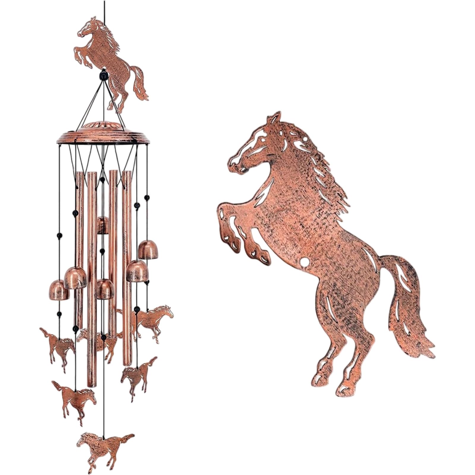 Decoration Animal Wind Sound Butterfly Hanging Easy Hanging Metal Decoration Easy Installation Solar Wind Chimes for Outside
