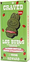 Craved Los Bubos Matcha Glaze with Strawberry Cream Filling 100g Hashtag Tastes