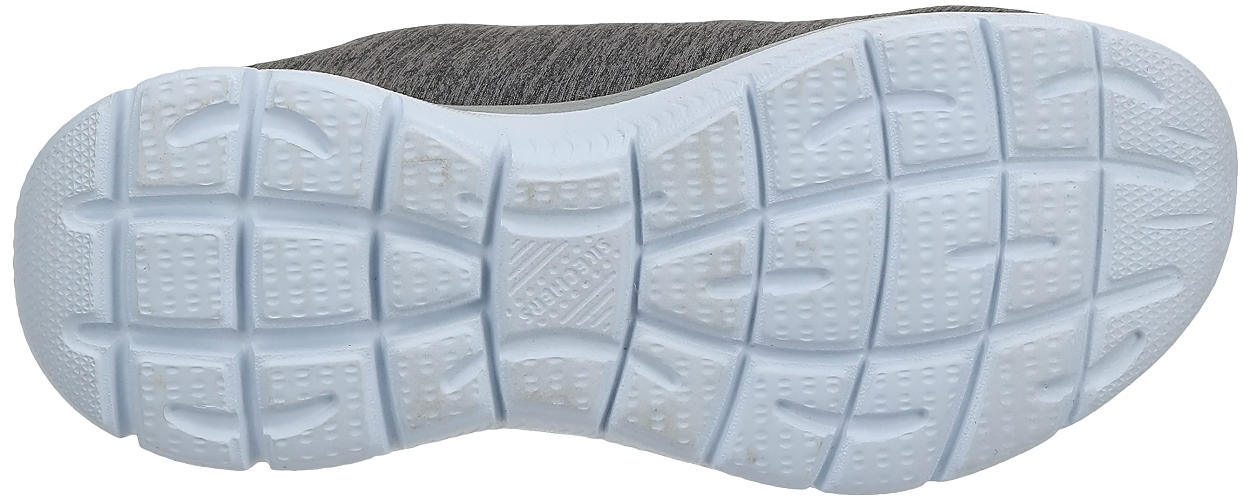 Skechers Women's Summits - Quick Getaway Sneaker: 11 Charcoal/Purple