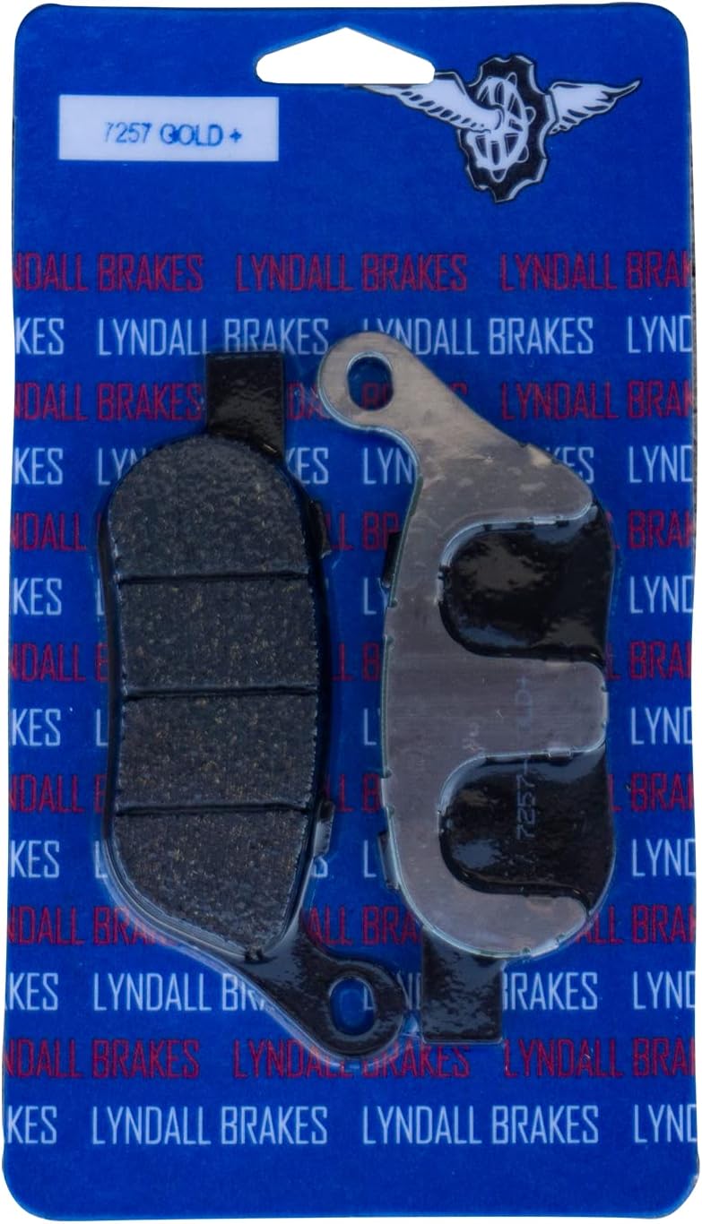 Lyndall Racing Brakes Gold Plus Rear Brake Pads 7257-GPLUS