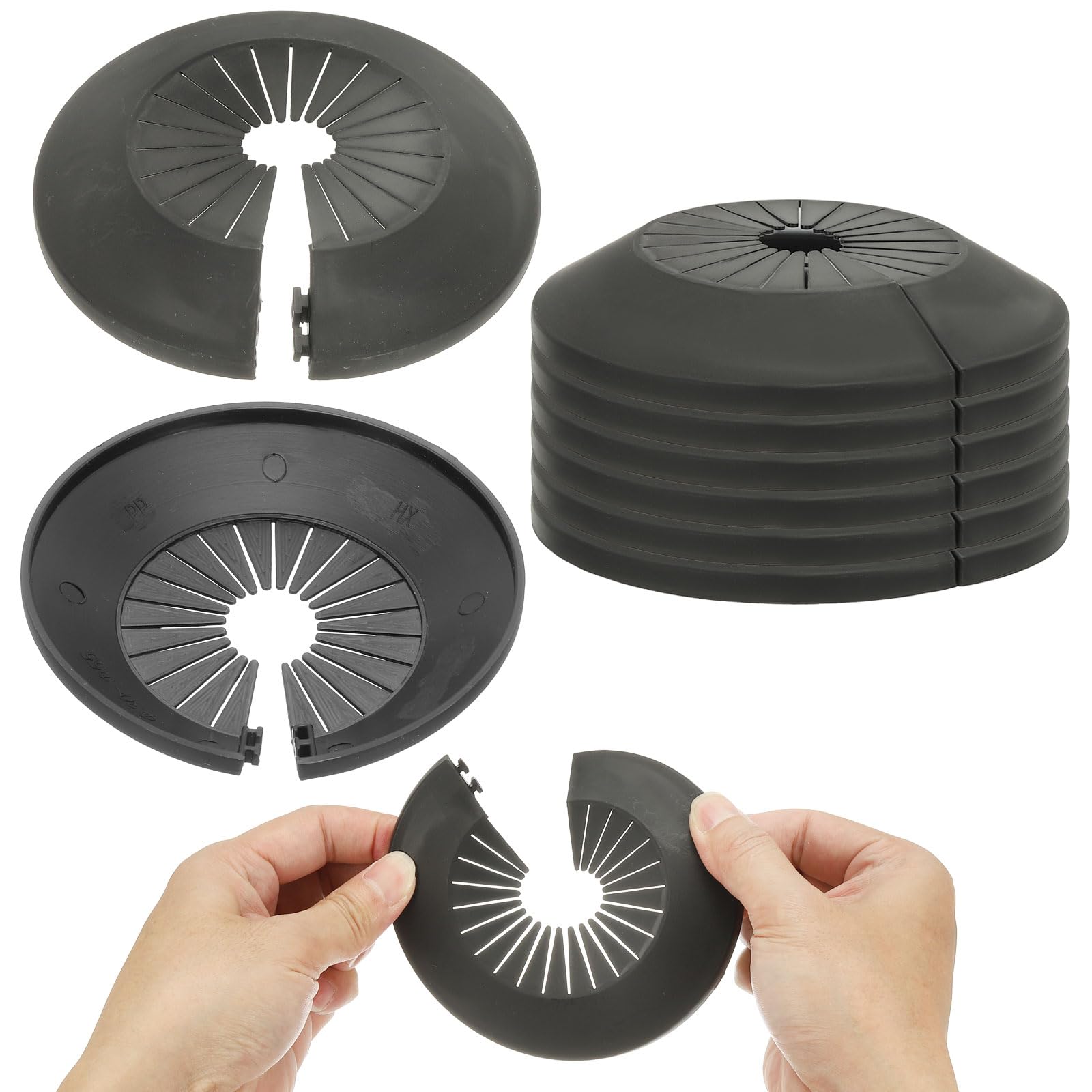 PATIKIL 58mm Plumbing Cover Plates