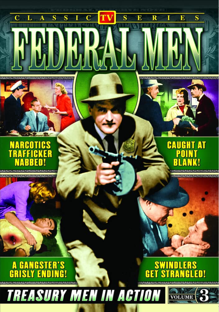 Completa tu videoteca con Federal Men 3 en DVD, edición original NTSC de USA