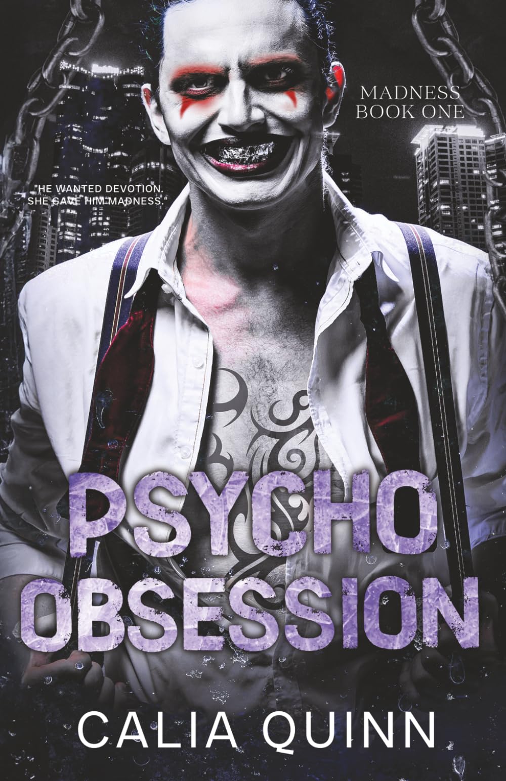 Psycho Obsession: A Dark Harley Quinn and Joker Retelling Romance (Madness)
