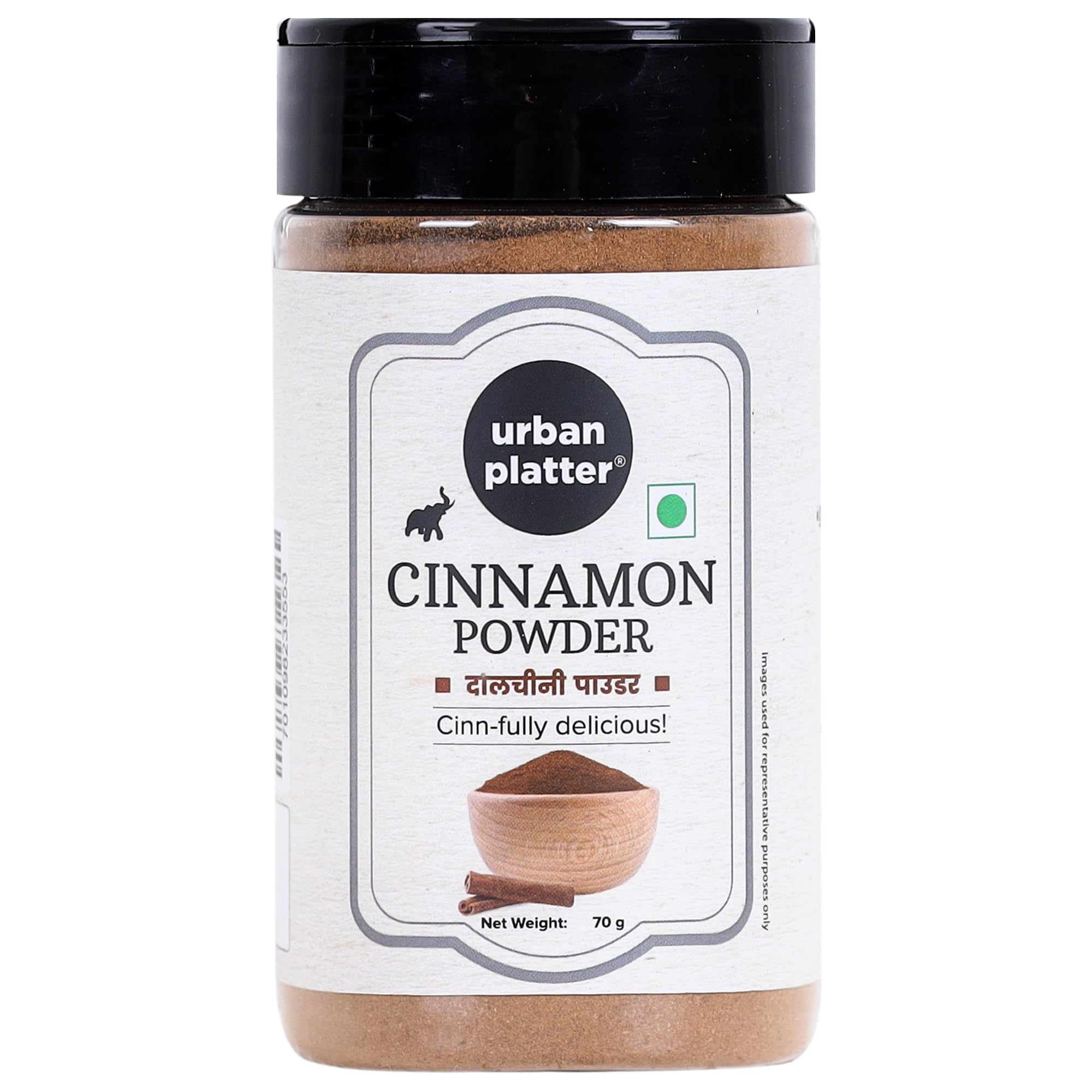 Sponsored Ad - Cinnamon (Dalcheeni) Powder, 70g (Finely Ground | Flavourful | Ground Fresh in Small Batches)